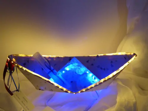 Βάρκα origami - Φωτιστικό led - Image 10