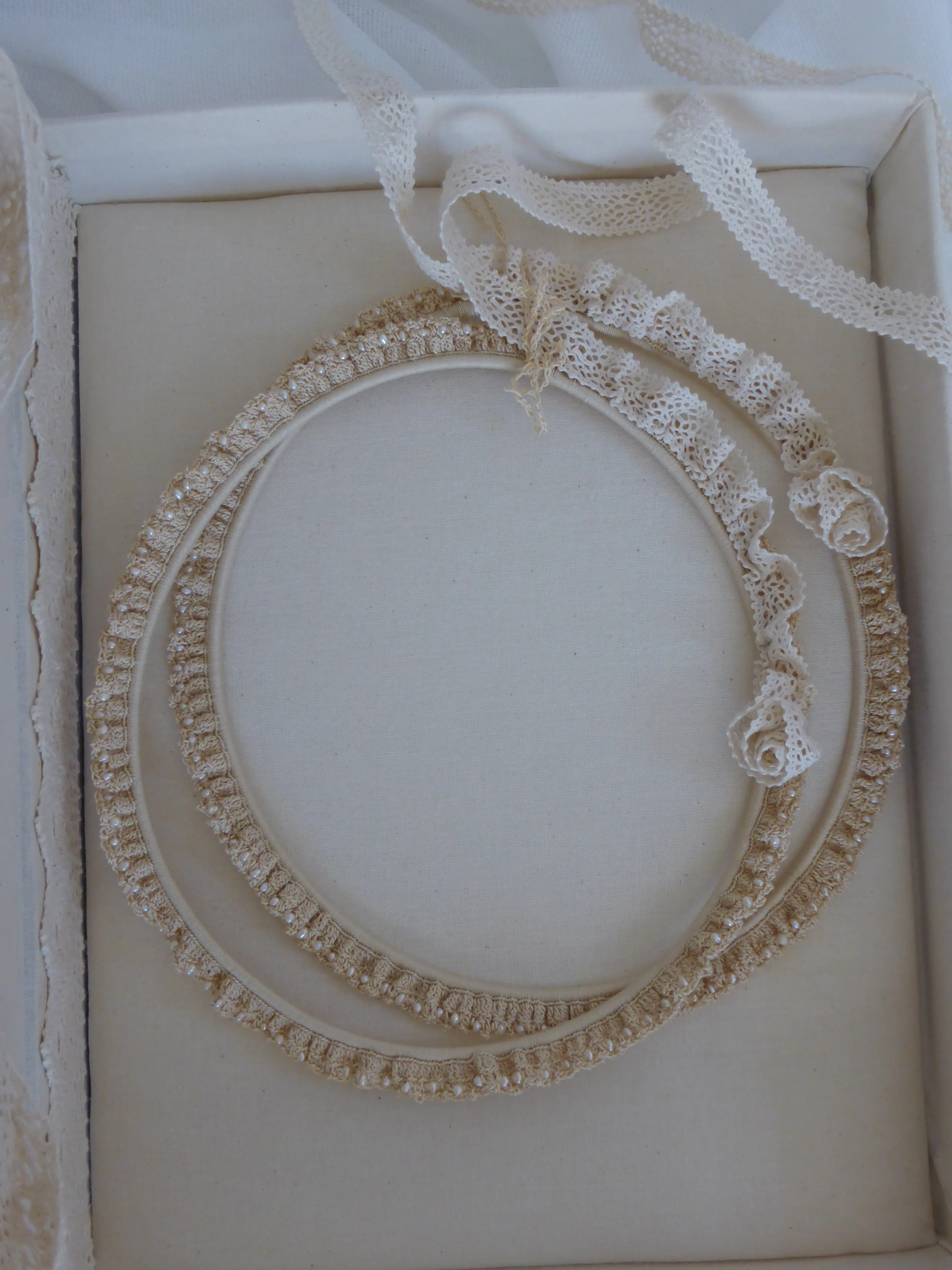 Στέφανα & Στεφανοθήκη με Βιβλίο Ευχών "Armonia" - Image 8