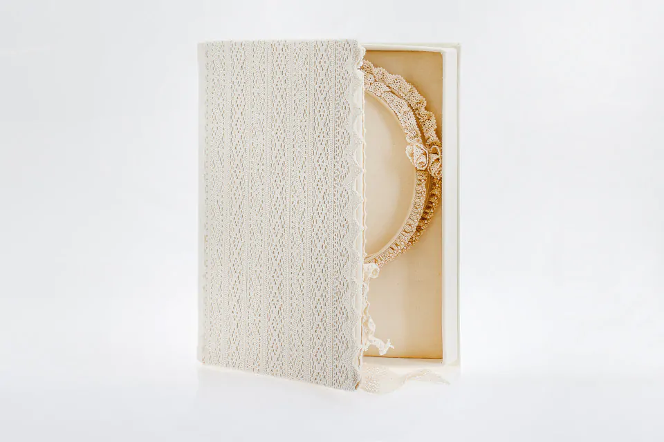 Στέφανα & Στεφανοθήκη με Βιβλίο Ευχών "Armonia"