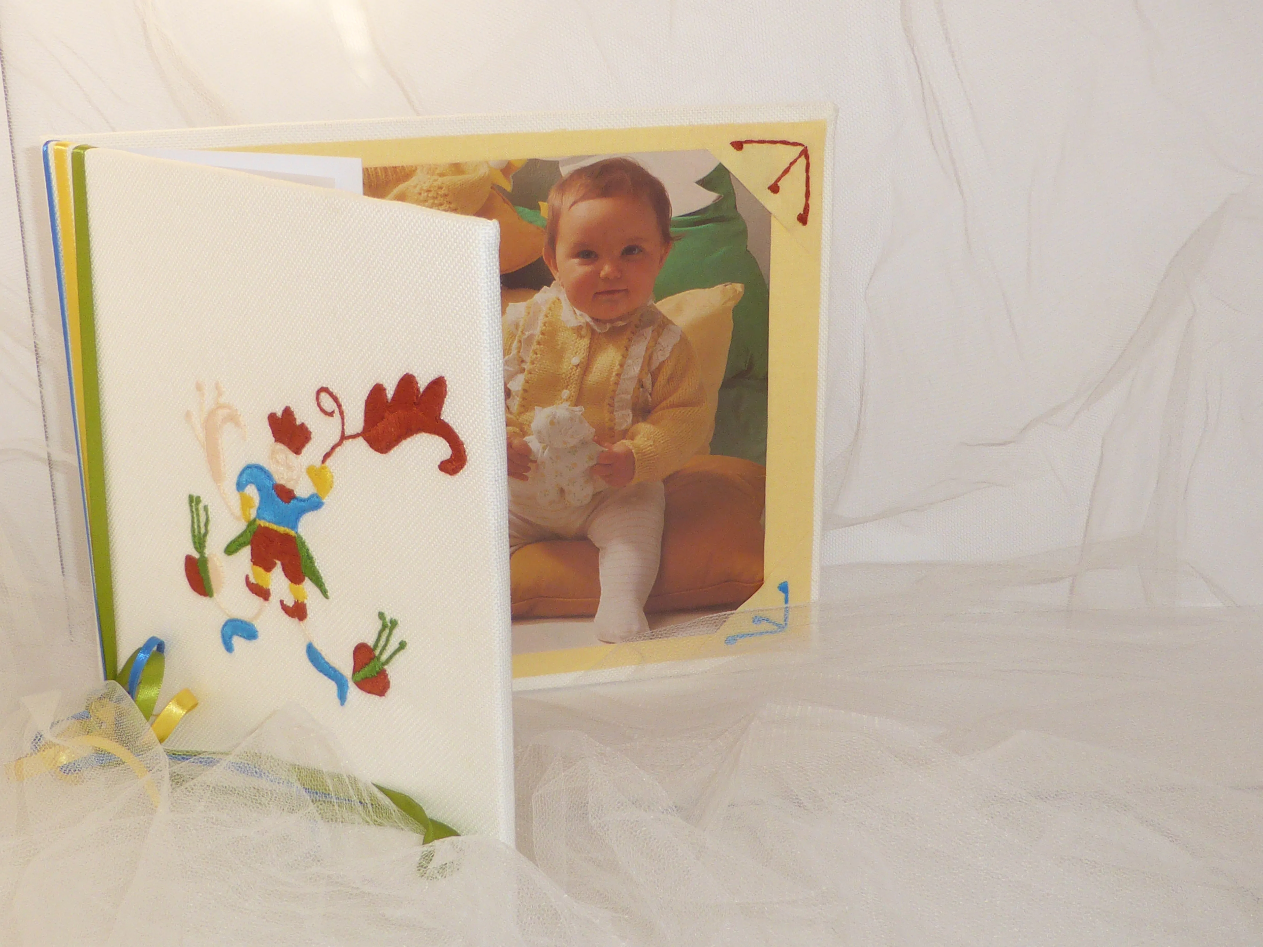 Χειροποίητη Κεντητή Κάρτα-Κορνίζα - Image 4